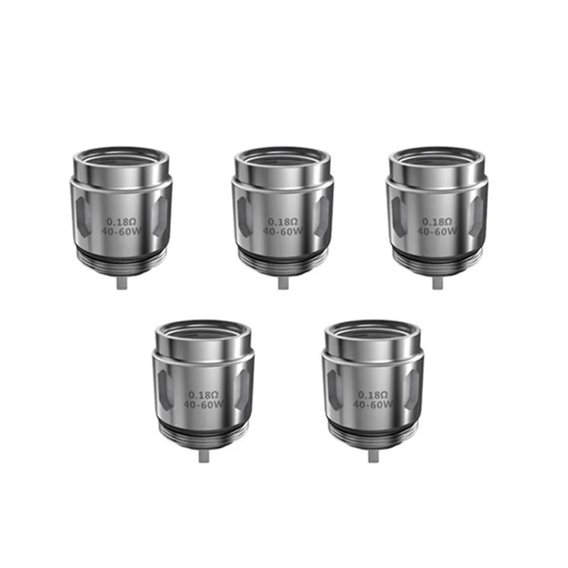 

Original Wotofo Replacement 5 PCS 0.18 Ohm Coil Head for Flow Pro SubTank Clearomizer / Wotofo Flux 200W Vape Kit