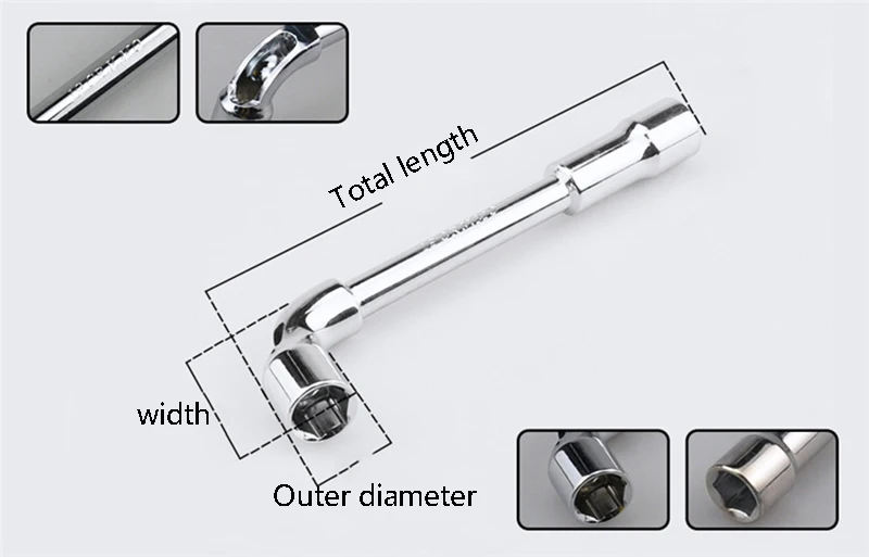 Гайковерт с трещоткой, торцевой гаечный ключ, универсальный ключ для ремонта автомобиля, автомобильный ремонтный ключ, автомобильный механик, ручные инструменты