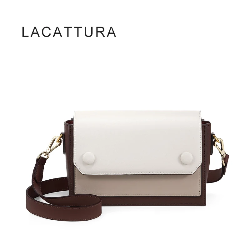 

LACATTURA Bags 2019 New Singapore Brand Designer Women Handbags Korea Style Ladies Shoulder Bag Casual Flap Girl's Crossbody Bag
