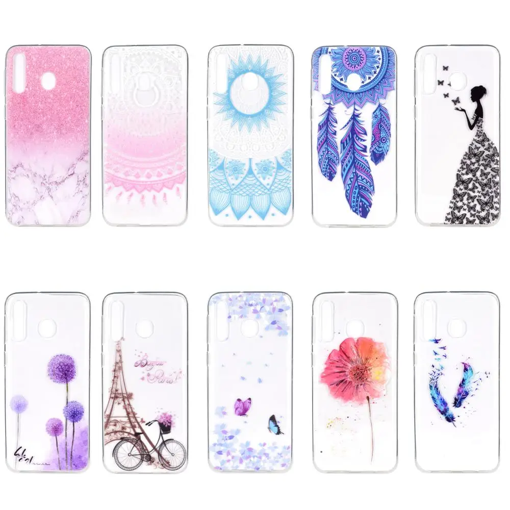 

high quality Silicone TPU Case For Xiaomi Redmi 6 6A 7 7A 6 Pro Note 6 7 phone cases Luxury Printed Back Cover Coque funda