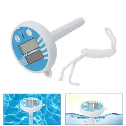 Новый Солнечный цифровой термометр плавающий бассейн Точный Датчик температуры воды BF88