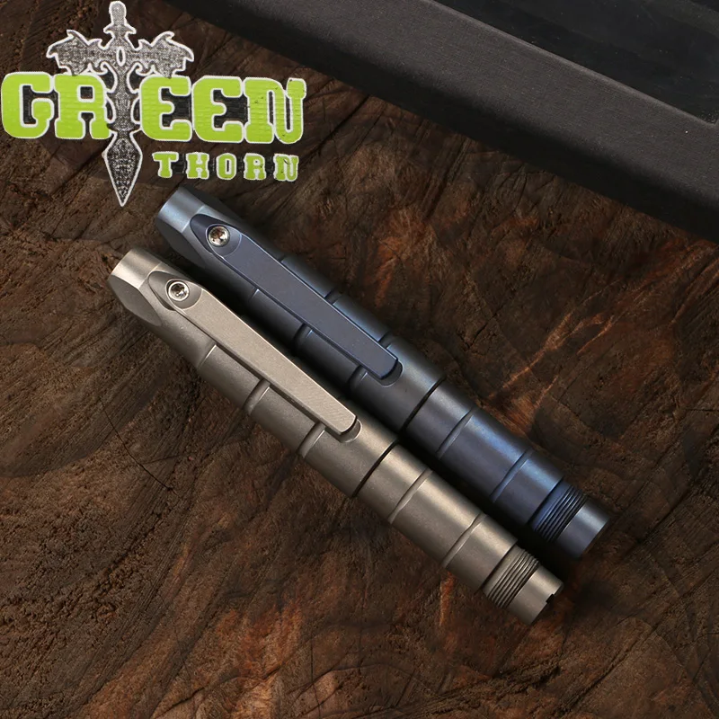 

Green thorn F95 Limited Edition Screwdriver Titanium Disassembly Multifunctional Survival Tactical Pen EDC Tool