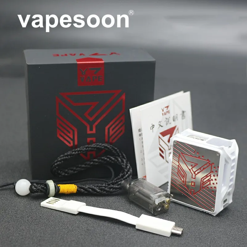 Vapesoon Y7 Звездный комплект с 900 мАч 2 мл Емкость двойной вентиляционной электронной сигареты вэйп картридж Pod Высокое качество Новый запас