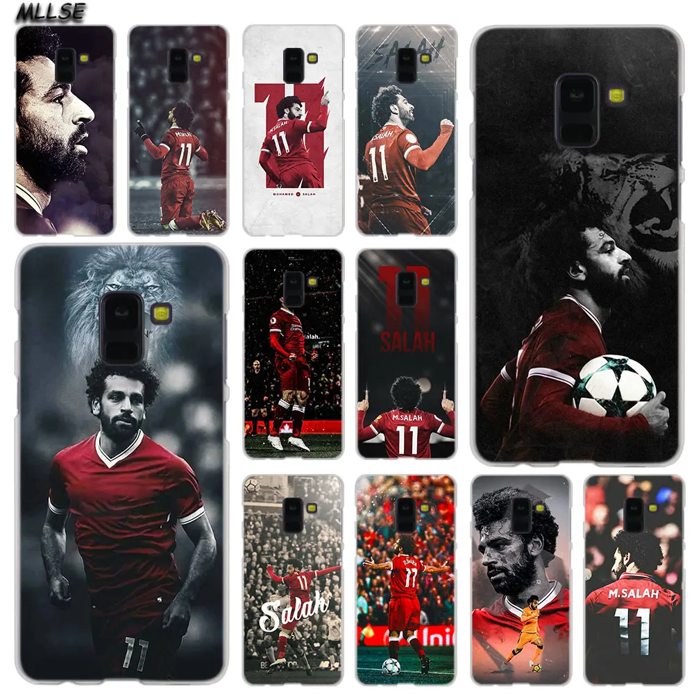 

MLLSE Footballer Mohamed Salah Fashion Case Cover for Samsung Galaxy A6 A8 Plus A9 A7 2018 A5 2016 2017 A6S A9Star Note9 8 5 4