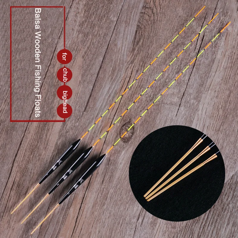Ultra Long Balsa Wooden Fishing Floats Big Boyas Pesca Flotador 1 3