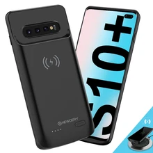 Беспроводной аккумулятор чехол для S8 S8 Plus S9 S9Plus Note 8 note 9 S10E S10 S10 Note 10 Plus Qi Беспроводная зарядка функция получения