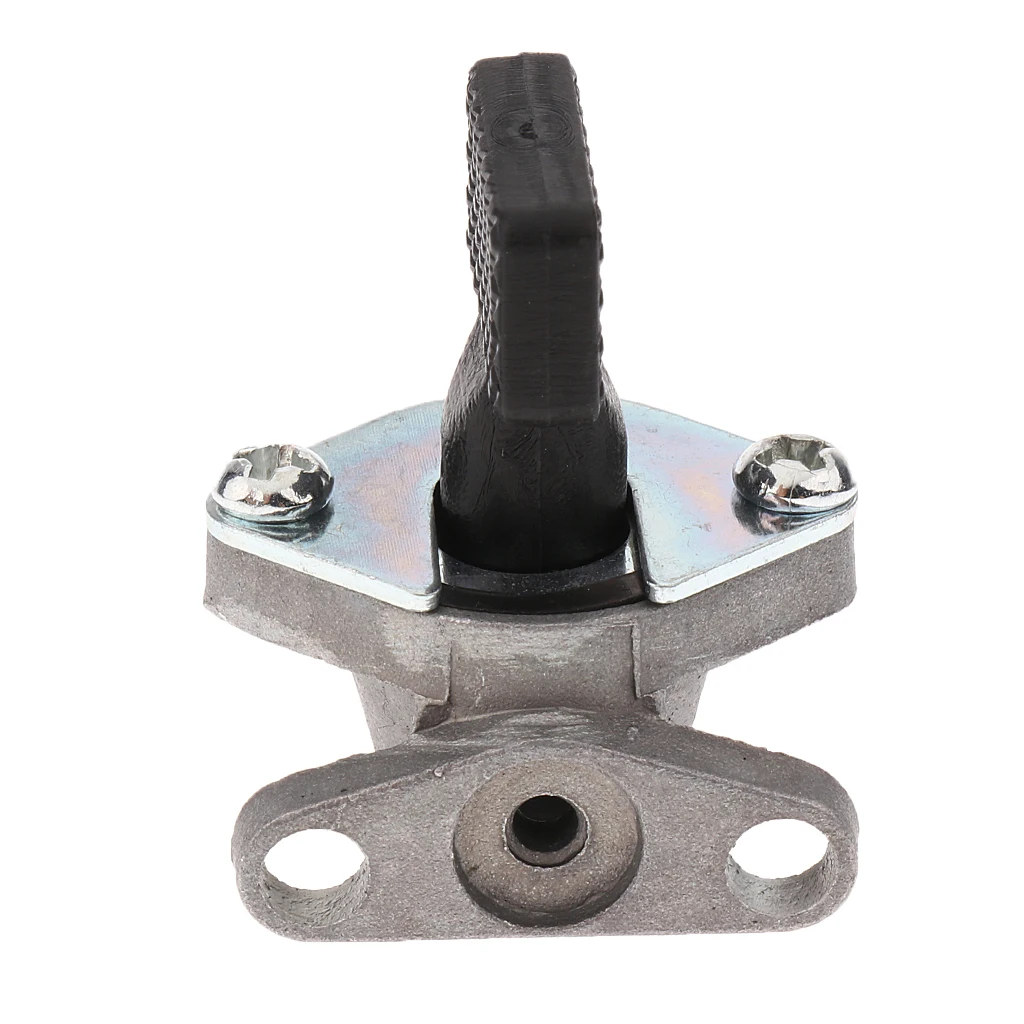 1 Piece Carb Carburetor Fuel Tank Tap Switch for 47cc 49cc Engines Mini Bike ATV Automobiles Filters Silver