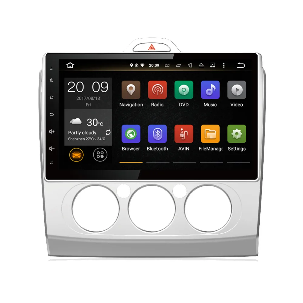 Clearance 10.1 Inch 4GB RAM Android 8.0 Octa Core IPS Screen Car Radio Stereo For Ford Focus 2007-2011 Manual A/C Car GPS Navigation Wifi 3 Clearance 10.1 Inch 4GB RAM Android 8.0 Octa Core IPS Screen Car Radio Stereo For Ford Focus 2007-2011 Manual A/C Car GPS Navigation Wifi 3