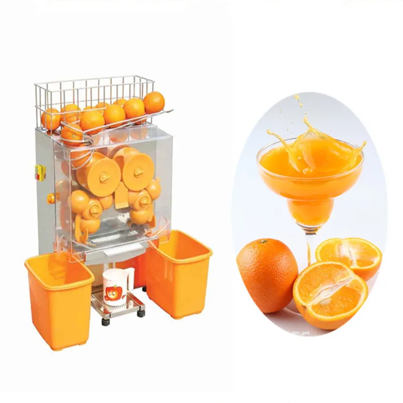 Komercyjna elektryczna automatyczna wyciskarka do pomarańczy 2000E 3 maszyny sok orange przemysłowe orange sokowirówka