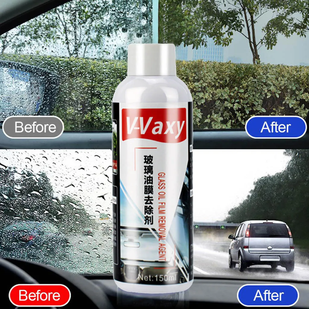 

150ML 9H Automotive Glass Coating Agent Rainproof Agent Glass Rain Mark Oil Film Remover Car Glass Coating