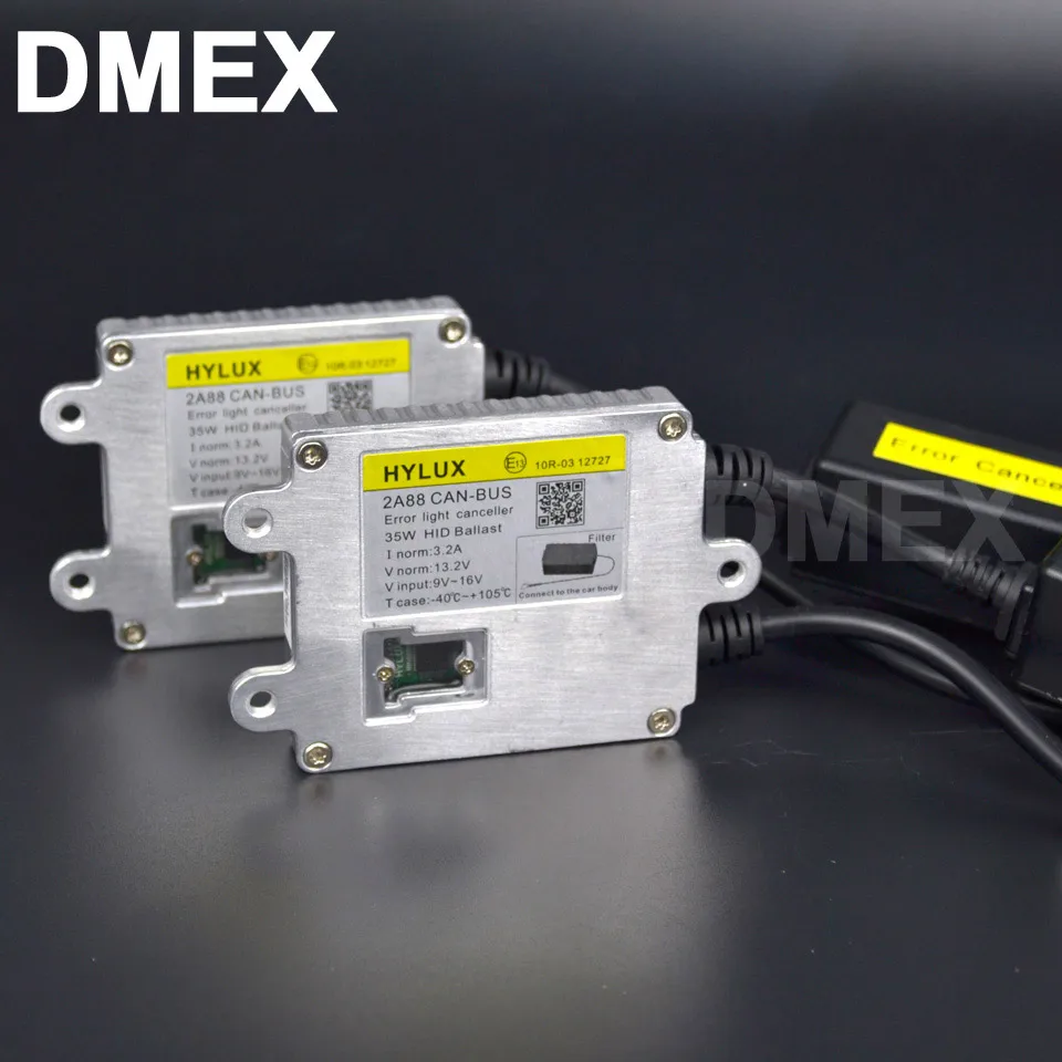 Ксеноновая лампа Canbus HID H1 H3 H7 H11 4500 5500 6500 D2H Hylux 2A88 1 комплект| |