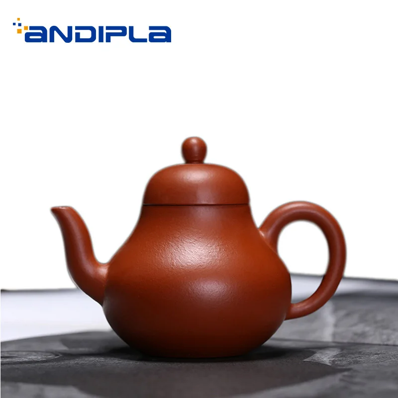 80ml Authentic Yixing Purple Clay Mini Teapot Handmade Health Raw Ore