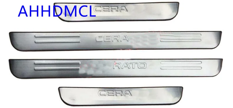 Автомобильная Накладка на порог полосы порога полосы для кіа Cerato 2005 2006 2007 2008 2009 2010 2011 2012