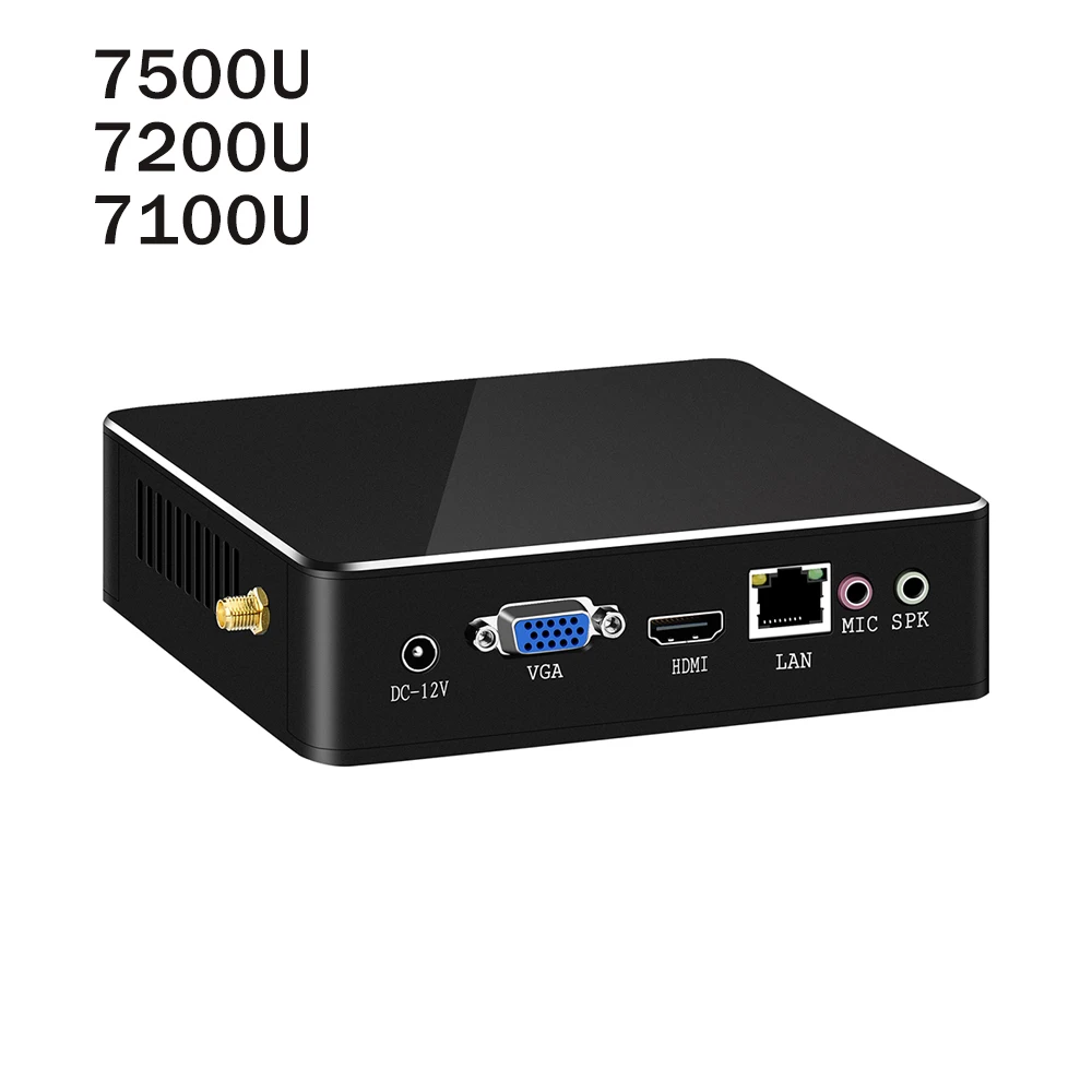 Mini Computer Desktop PC Windows 10 DDR3 Mini PC Core i3