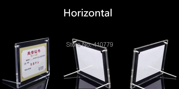 4 acrylic photo frame picture frame magnet frame (11)