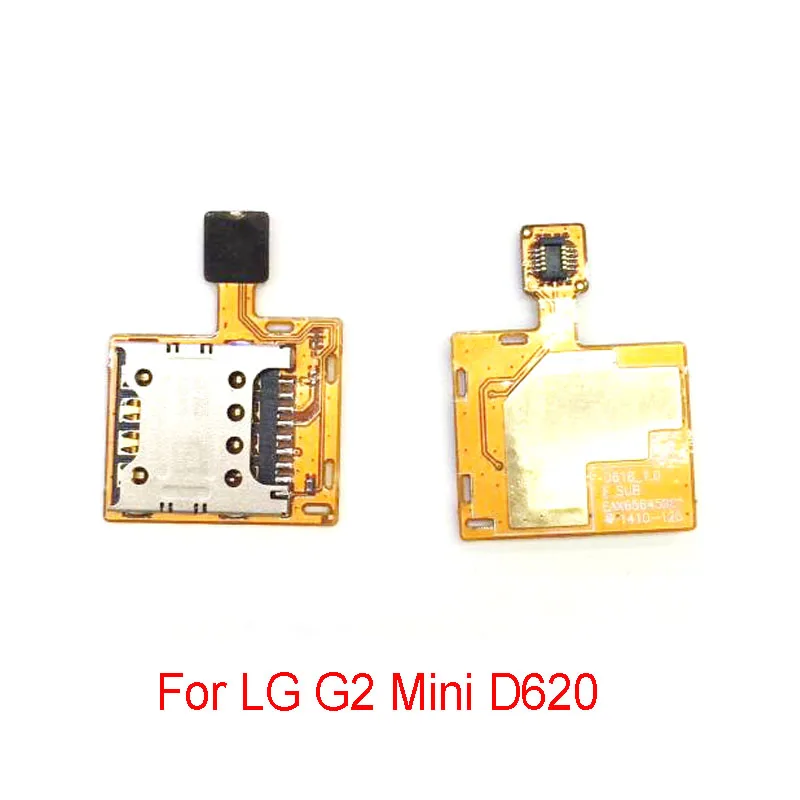 Для LG G2 mini Sim Card Reader слот гнездо держатель гибкий кабель 1 шт