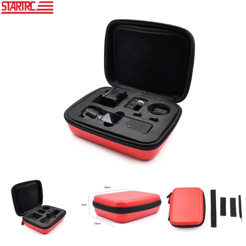 

STARTRC DJI Osmo Pocket handheld EVA inner Storage Bag Carrying Case Accessories For DJI Osmo Pocket sport action Camera Parts