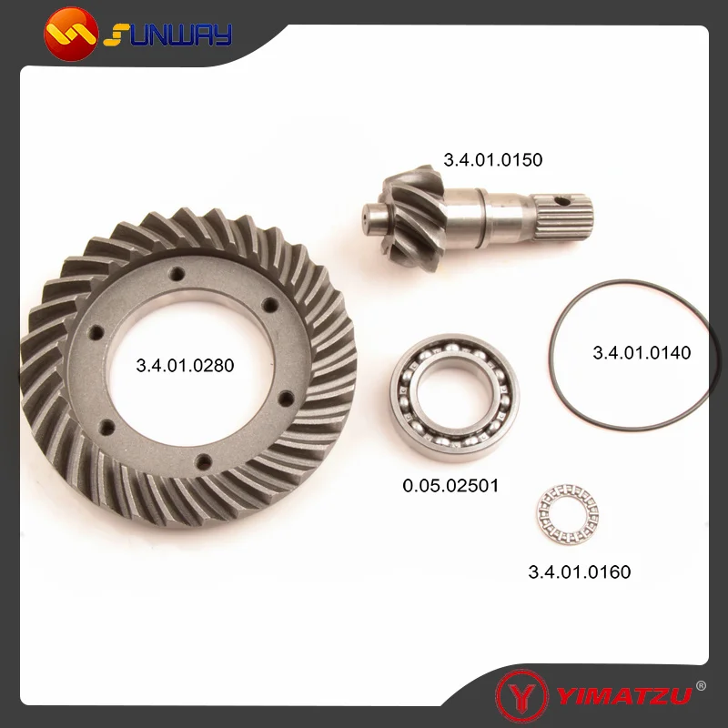

YIMATZU ATV parts Gear Assy for BUYANG FEISHEN FA-D300 H300 ATV Quad Bike
