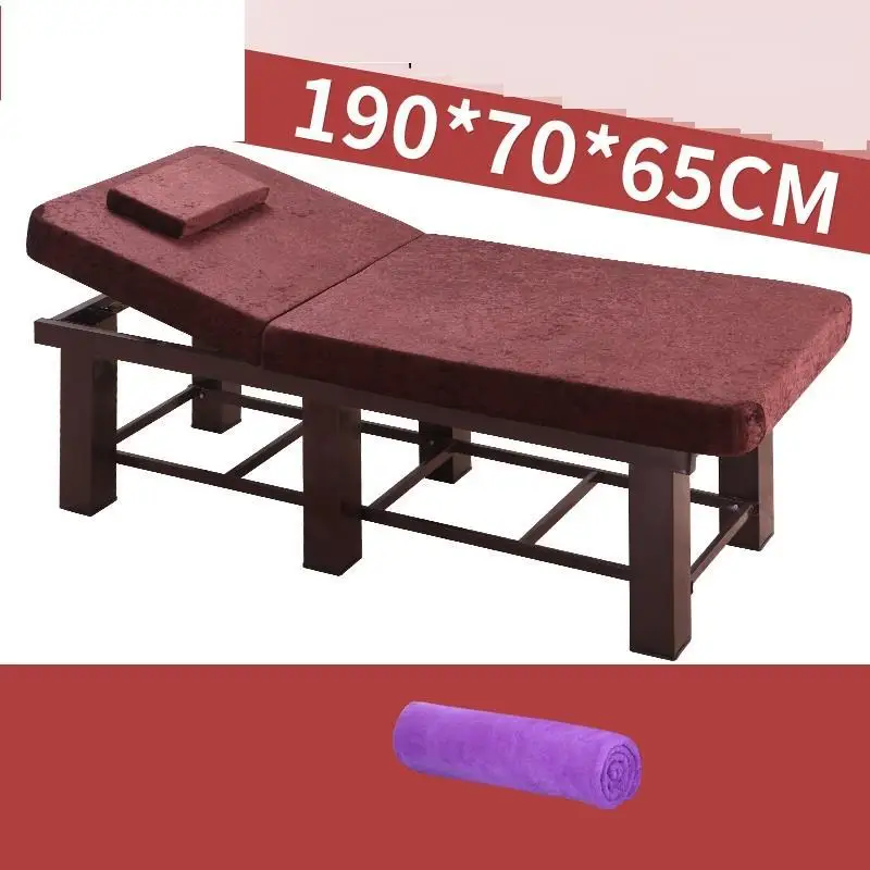 Massagetafel Letto piegevole Masaj Koltugu Lettino Massaggio Cadeira De Massagem педикюр салон складной стол-стул Массажная кровать - Цвет: MODEL E