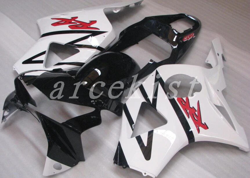 

3Gifts New ABS Motorcycle fairings Kit Fit for HONDA CBR954RR CBR900RR 954 02 03 CBR954 2002 2003 Fairing set white black nice