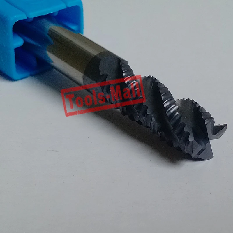 

1pc 20mm hrc45 D20*45*D20*100 4Flutes Roughing End Mills Spiral Bit Milling Tools Carbide CNC Endmill Router bits