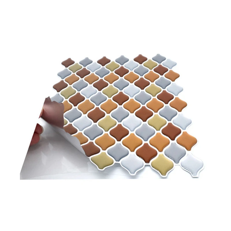 New Product 3D Kitchen Bathroom Epoxy Wall Stickers Self-adhesive Wallpaper Decorative Wall Stickers Waterproof and Oil Proof