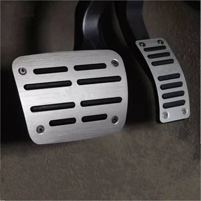 aluminium alloy Clutch Gas Brake pedals Cover case For Audi A3 A4 A5 A6