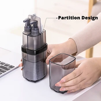 

Toothpaste Toothbrush Storage box Portable Travel Wash Cup Holder Bathroom Organizer Accessories Set Capsule Washing Supplies