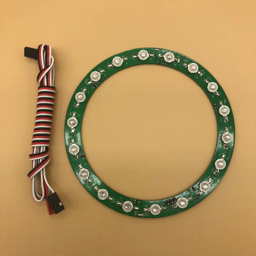 105mm F16 and F16 Turbin Tail LED light for HSD Hobby rc jet plane