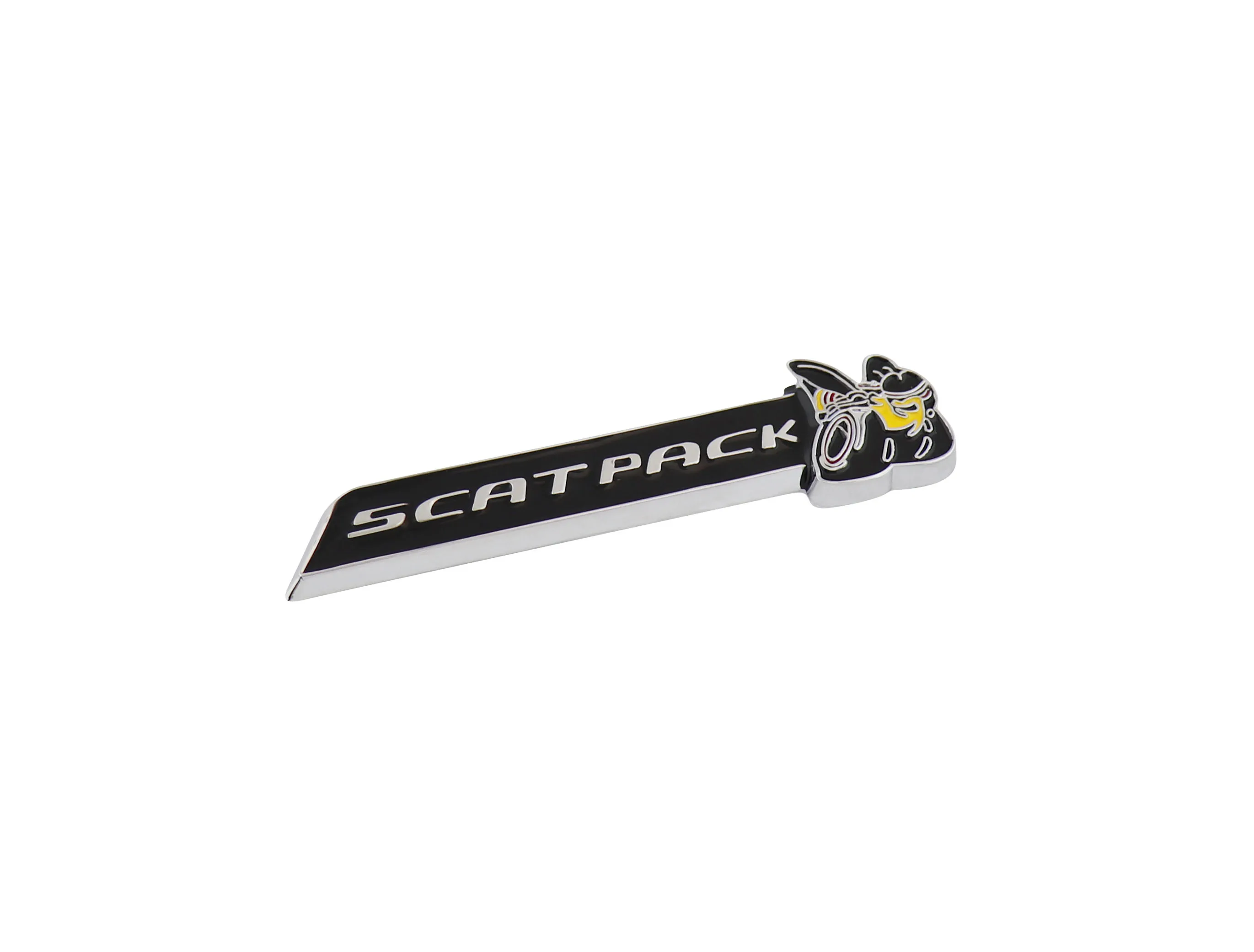 

Chrome Scat Pack Bee for Challenger Charger Fender Trunk Emblem Badge Sticker