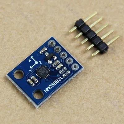 

HAILANGNIAO 1PC 3V-5V HMC5883L Triple Axis Compass Magnetometer Sensor Module