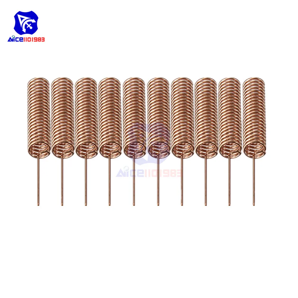 

10PCS/Lot 433MHZ 2.2dBi 35mm Helical Antenna for Arduino Remote Control