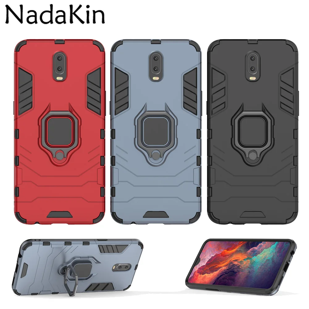 

Shockproof Hard Armor Rugger Ring Case for OPPO R9 R9S R11 R11S Plus R15 R17 Pro K1 R15X A5 A3S A39 F9 AX7 Finger Ring Shell