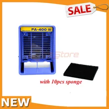 110 В/220 В FA-400 Портативный Desktop Тип дымоуловитель припоя Дымопоглотитель для паяльной станции