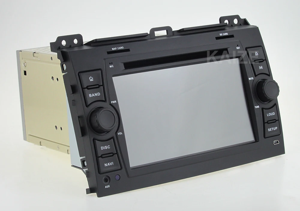 Sale 4 GB RAM Android 8.0 Car DVD Video Player for Toyota Prado Land Cruiser 120 2002-2009 with Radio WiFi Bluetooth GPS 1