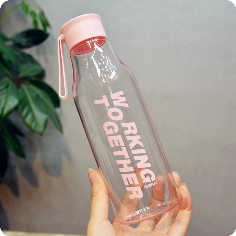 

BPA Free Water Bottle Plastic Sport Scrub Leak Proof Drinking My Bottle Portable Fashion Drinkware Tour Bottles P007