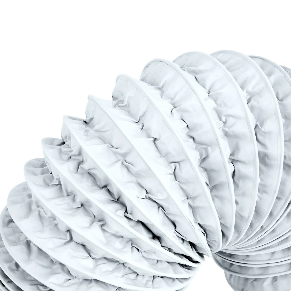 5m Flexible Air Conditioner Exhaust Pipe Hose Air Vent Aluminium Foil Fan Ducting Hose Ventilation Kitchen Exhaust Hose Pipe