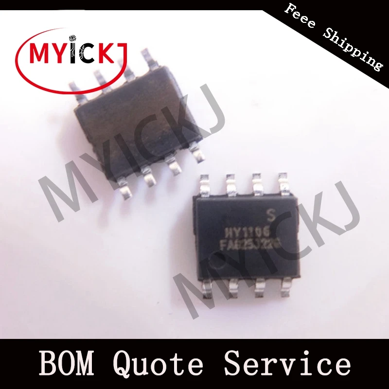 

5PCS HY1106S Single N-Channel Enhancement Mode MOSFET IC-CHIP SOP-8
