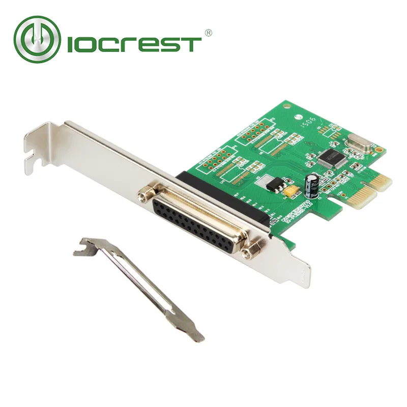 Параллельный порт принтера IOCREST PCI Express 1 DB25 (LPT1) плата контроллера ввода/вывода pcie