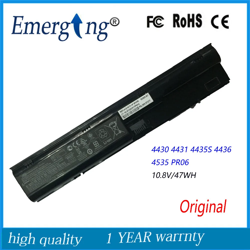 10 8 В 47Wh новый оригинальный аккумулятор для ноутбука HP 4330S 4331S 4431S 4730S 4436S PR06 4540S 4545S