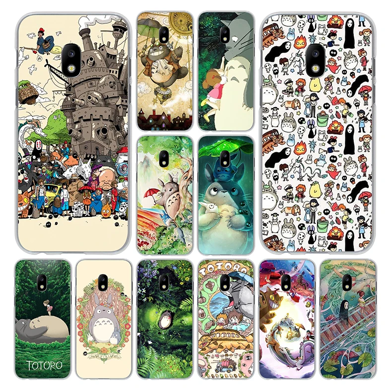 Lavaza Spirited Away Totoro чехол для телефона samsung Galaxy J7 J6 J5 J3 J1 J2 2018 2017 2016 2015 США ЕС Версия |