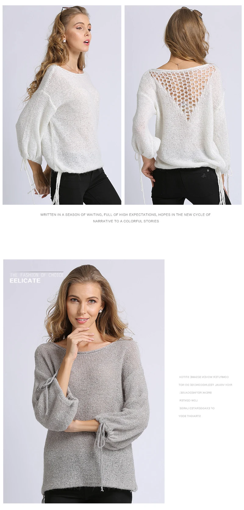 HCYO Women Sweater Knitted Think Tight Sizes Inside Wear Lady Jumper Women's Turtleneck Warm 2018 Winter Solid Sweater (8)