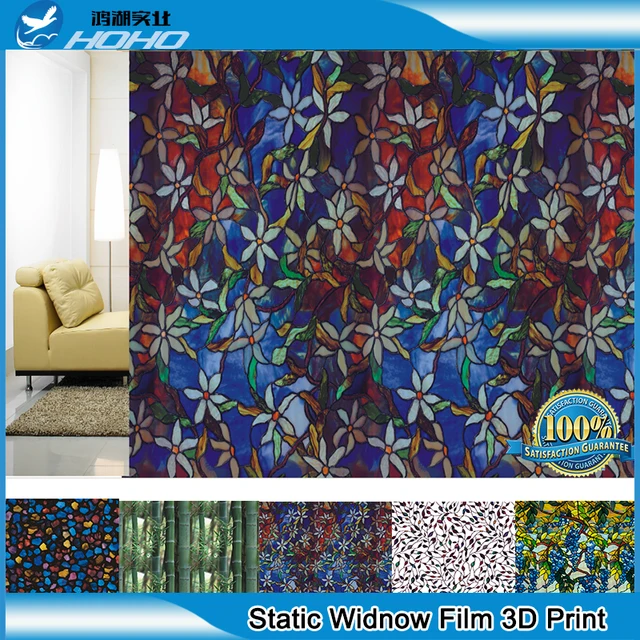 Stained Gl Window Film Decorative And Privacy 45 100cm 17 7 39 4 Static Cling Window Film Decorative Privacy Gl Sticker