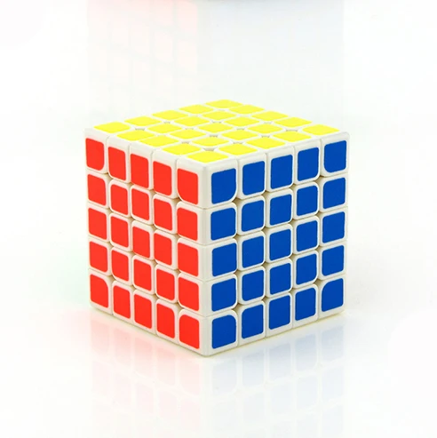 MOYU MF5s куб класс 5*5*5 Магический Куб Профессиональная скоростная головоломка 5x5 куб Развивающие игрушки подарки - Цвет: White