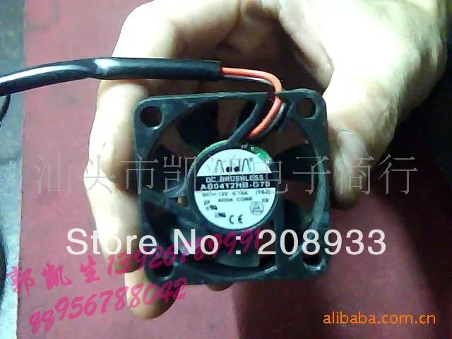 

For ADDA AD0412HB-G70 12V 0.10A 4010 4CM silent fan 4cm fan+cooling fan