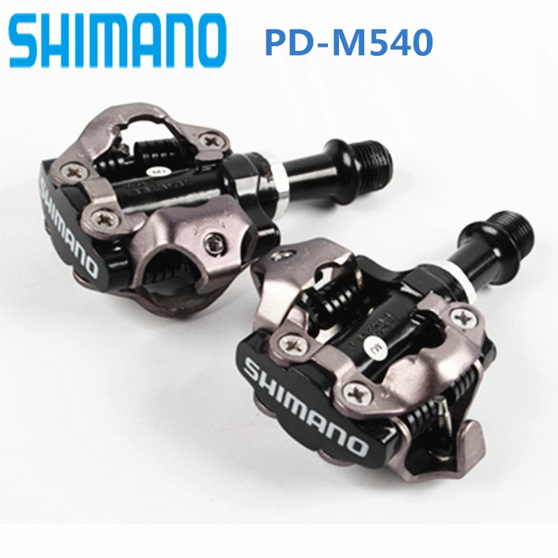 

Shimano PD-M540 Self-Locking Clipless SPD Bike Pedal M540 MTB Mountain Bicycle Padals