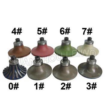 

Demi Bullnose Diamond Router Bits for Edge Profiling Machine Hand Held Granite Router Diamond Wheel Shape B 3 cm