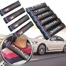 

1Pcs Car Safety Belt Shoulder Protection Pad Cover For Bmw E46 X1 X3 X5 X6 M1 M3 M5 M6 740i 730i 530i 525i 520i 320i 118i 116i