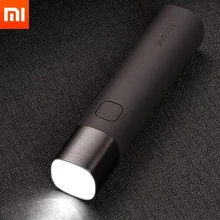 

Xiaomi Mijia Solove X3 USB Rechargeable Brightness EDC Flashlight 3000mAh Power Bank Mini LED Torch Bike Lamp 3 color