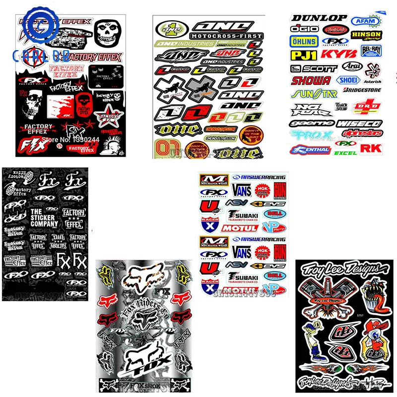 

CARLOB Motorcycle Car Fashion Sticker Bicycle Applique Snowboard Skateboard Graffiti Baggage Bag Laptop Helmet Guitar Vinyl